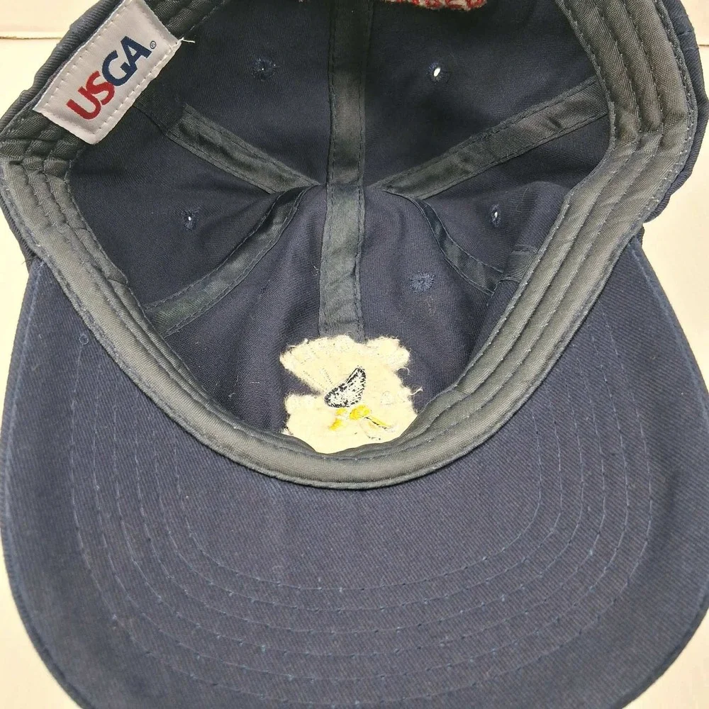 USGA 2020 US Open Winged Foot Golf Hat Navy Blue Member Adjustable Baseball Cap